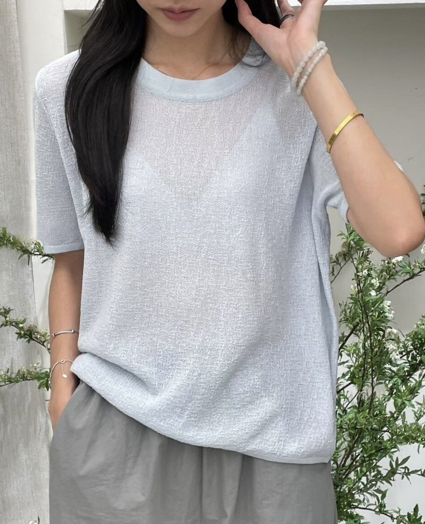 OLA韓國直郵㊣女裝新品人氣時尚休閑熱賣推薦25春夏針織衫mellor/OLA針織衫