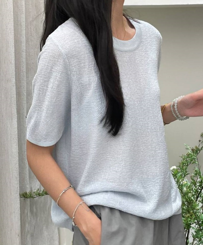 OLA韓國直郵㊣女裝新品人氣時尚休閑熱賣推薦25春夏針織衫mellor/OLA針織衫