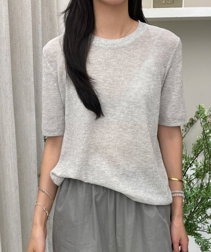 OLA韓國直郵㊣女裝新品人氣時尚休閑熱賣推薦25春夏針織衫mellor/OLA針織衫