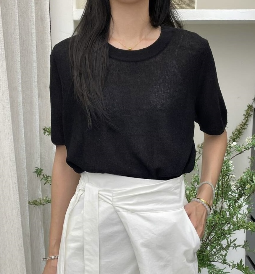 OLA韓國直郵㊣女裝新品人氣時尚休閑熱賣推薦25春夏針織衫mellor/OLA針織衫