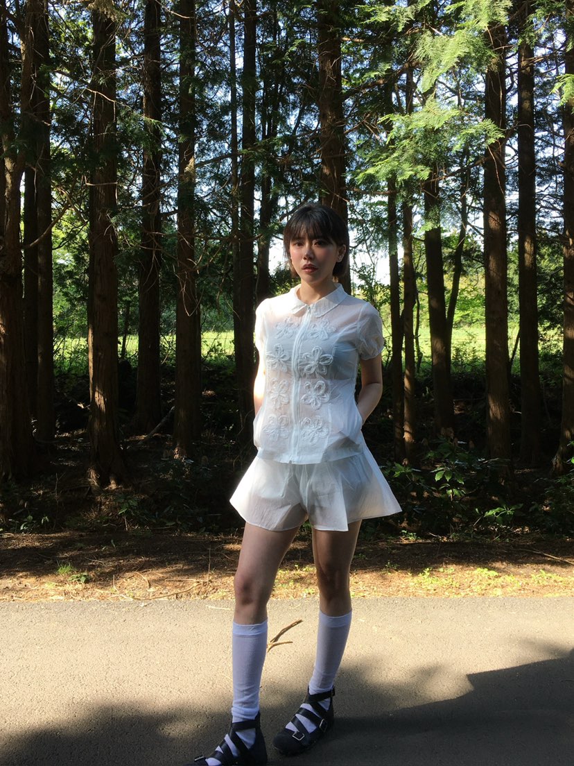 AWESOMESAUCE直郵韓國代購㊣女裝新款推薦人氣25春夏休閑短褲AWESOME SAUCE短褲