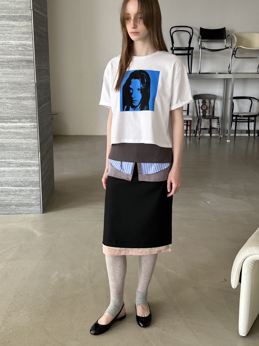 BOWIE韓國直郵㊣東大門實拍女裝新品25春夏熱賣半身裙中短裙BOWIE半身裙/中短裙