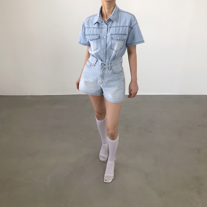 2TWO MOON韓國直郵㊣女裝新款推薦熱賣25春夏休閑襯衫蕾絲衫2TWO MOON襯衫/蕾絲衫