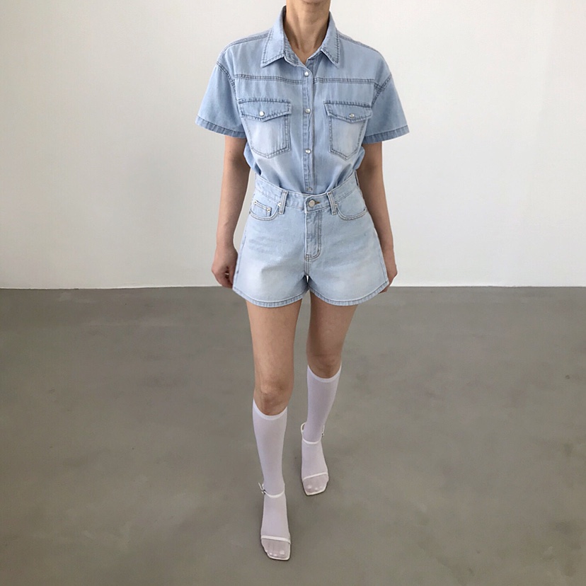 2TWO MOON韓國直郵㊣女裝新款推薦熱賣25春夏休閑襯衫蕾絲衫2TWO MOON襯衫/蕾絲衫