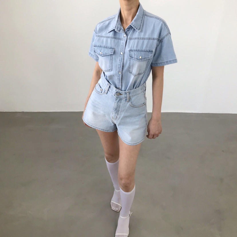 2TWO MOON韓國直郵㊣女裝新款推薦熱賣25春夏休閑襯衫蕾絲衫2TWO MOON襯衫/蕾絲衫