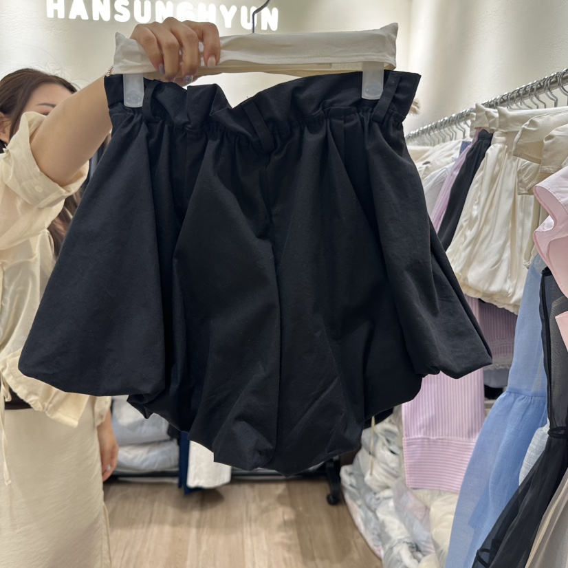 HANSUNGHYUN韓國㊣直郵東大門代購女裝新品熱賣時尚休閑短褲HANSUNGHYUN短褲