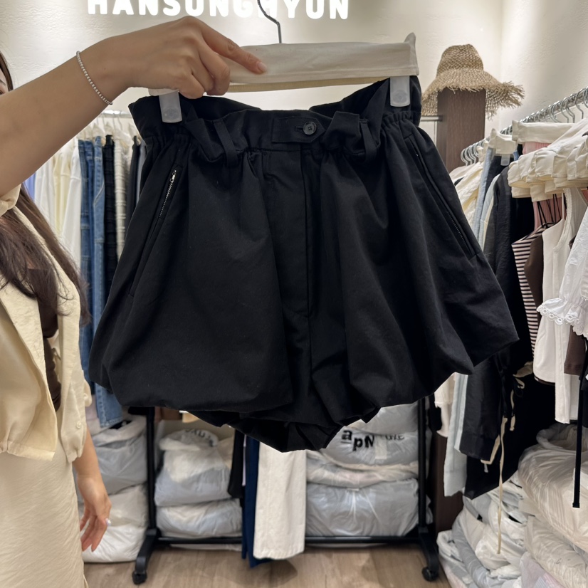 HANSUNGHYUN韓國㊣直郵東大門代購女裝新品熱賣時尚休閑短褲HANSUNGHYUN短褲圖色2