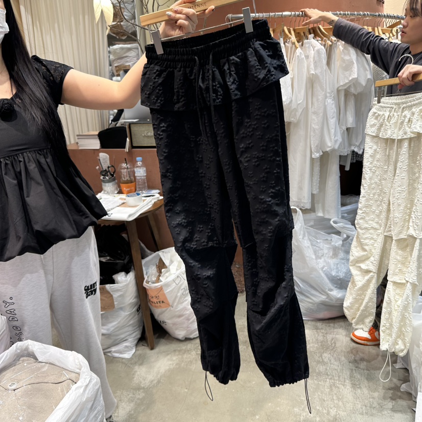MIENNE韓國直郵㊣女裝新款熱賣休閑人氣25春夏推薦時尚休閑褲MIENNE休閑褲圖色3