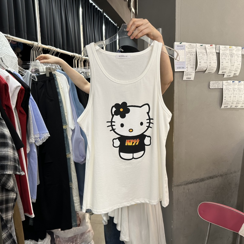 MOMAZU韓國㊣直郵東大門代購女裝新款人氣休閑推薦吊帶背心MOMAZU吊帶/背心