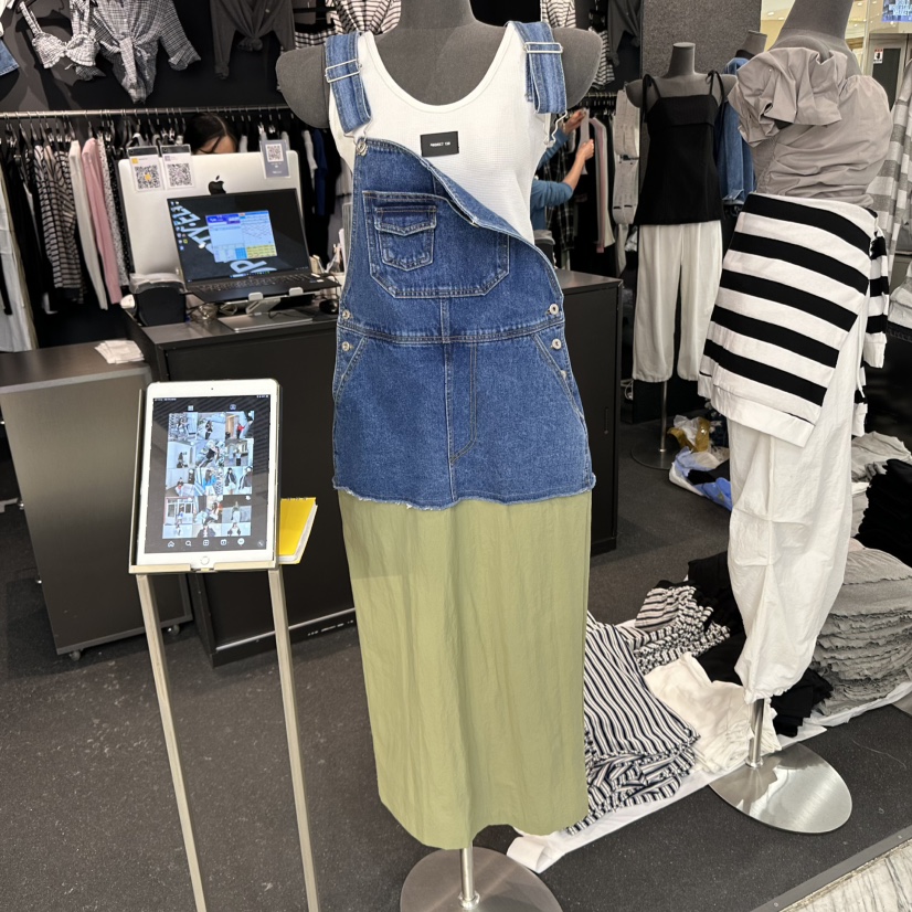 ELF-L直郵韓國代購㊣女裝新品休閑25春夏熱賣連衣裙不含內搭PROJECT ELF/ELF-L連衣裙圖色2