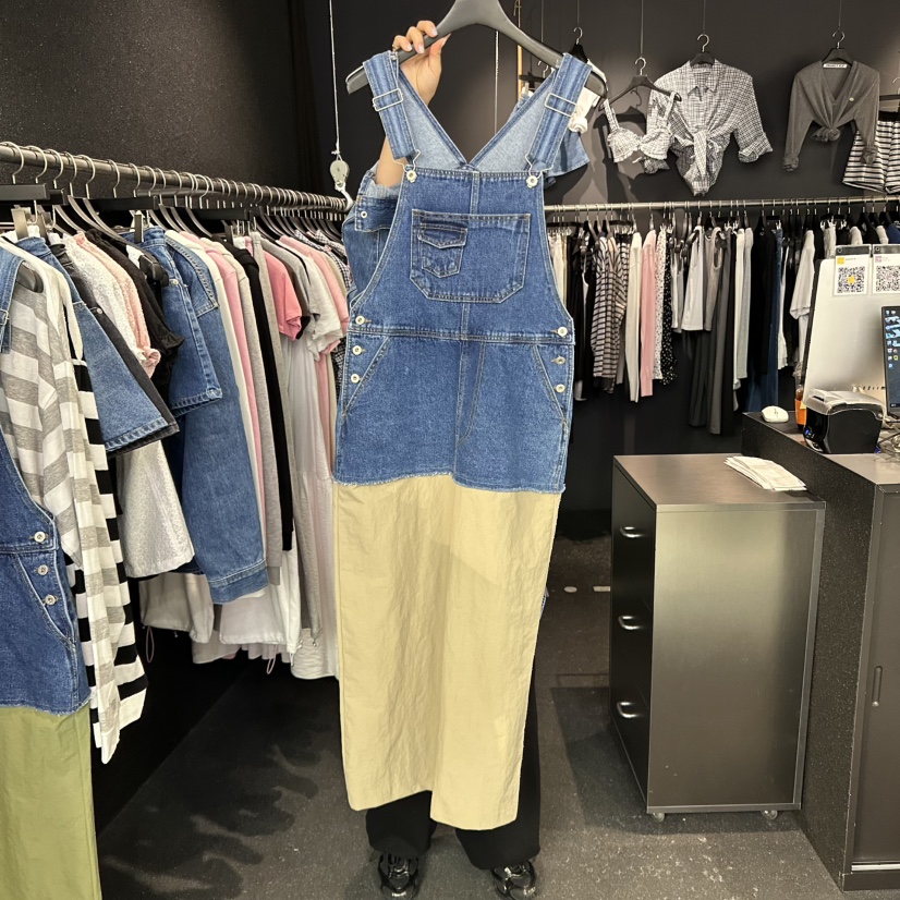 ELF-L直郵韓國代購㊣女裝新品休閑25春夏熱賣連衣裙不含內搭PROJECT ELF/ELF-L連衣裙圖色3