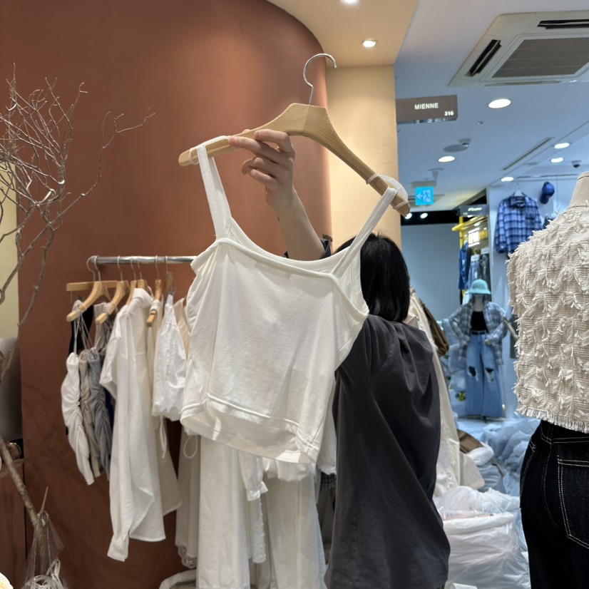 MIENNE韓國㊣直郵東大門代購女裝新品推薦熱賣25春夏吊帶背心MIENNE吊帶/背心