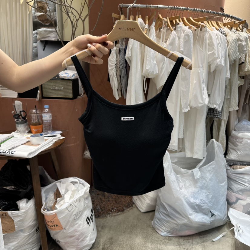 MIENNE韓國㊣直郵東大門代購女裝新品推薦熱賣25春夏吊帶背心MIENNE吊帶/背心圖色4