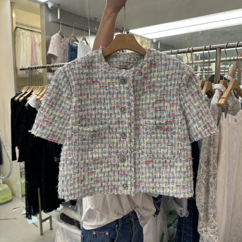 CORNER韓國直郵㊣東大門實拍女裝新品25春夏時尚熱賣人氣夾克CORNER.302夾克