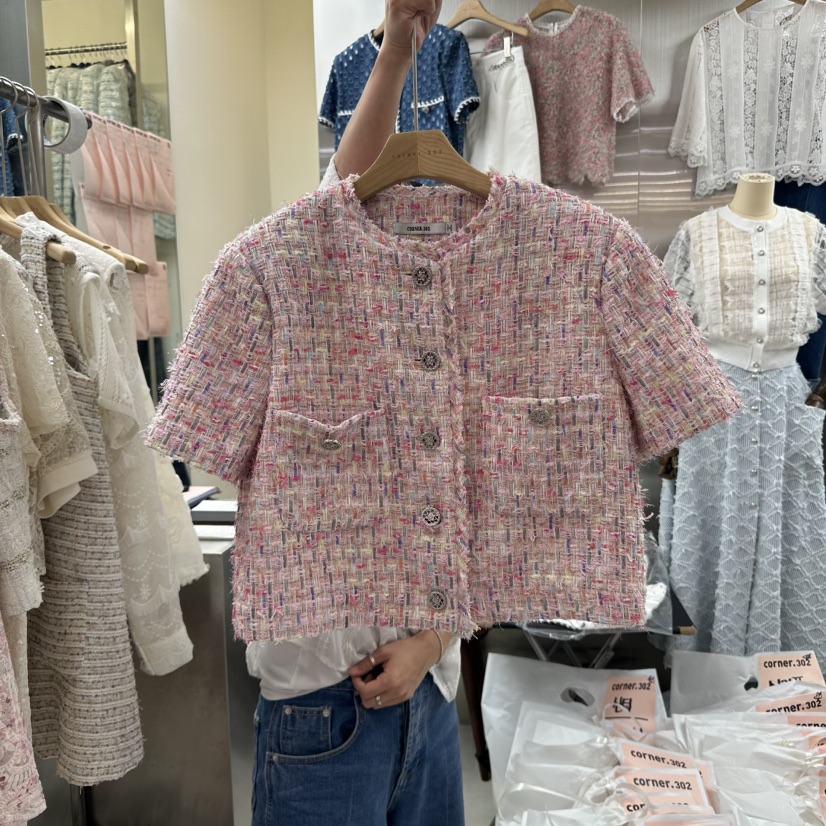CORNER韓國直郵㊣東大門實拍女裝新品25春夏時尚熱賣人氣夾克CORNER.302夾克圖色2