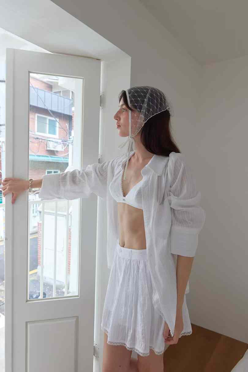 FOUNDATION韓國直郵㊣東大門實拍女裝新品人氣休閑吊帶背心FOUNDATION吊帶/背心