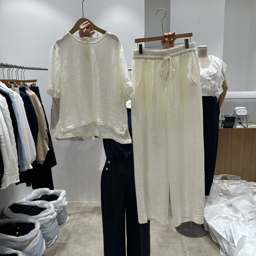 ENVY韓國㊣直郵東大門代購女裝新款25春夏熱賣人氣套裝兩件套ENVY套裝