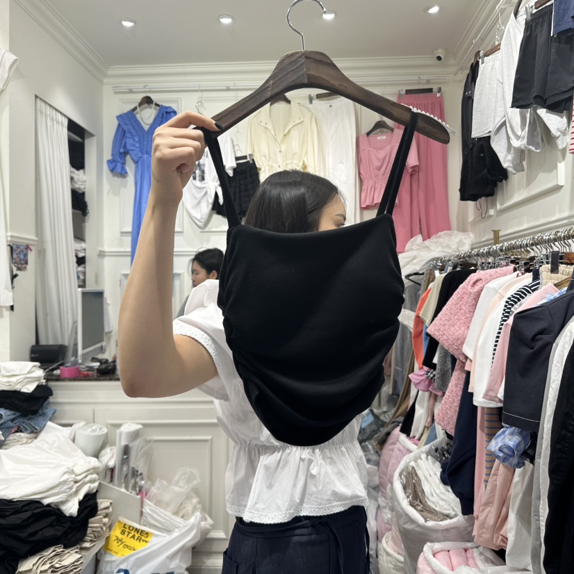 J.RITZY韓國㊣直郵東大門代購女裝新品休閑推薦吊帶背心褶皺J.RITZY吊帶/背心圖色4