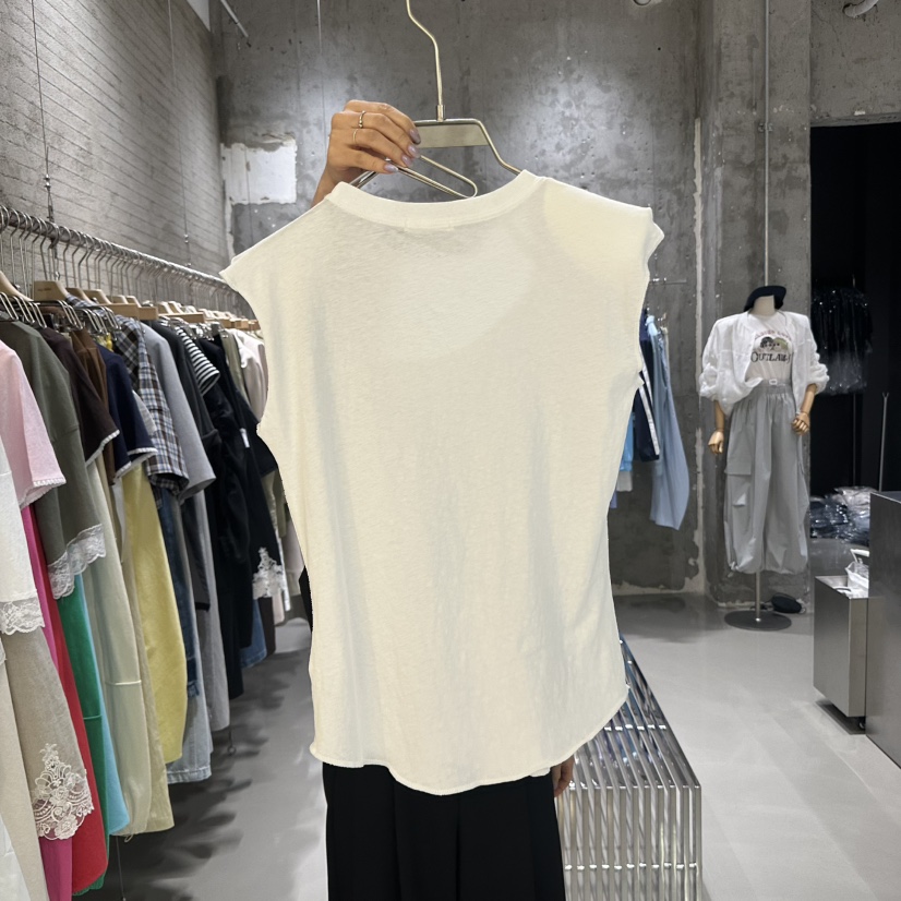 JUNI直郵韓國代購㊣女裝新品時尚25春夏推薦熱賣休閑吊帶背心my juni吊帶/背心