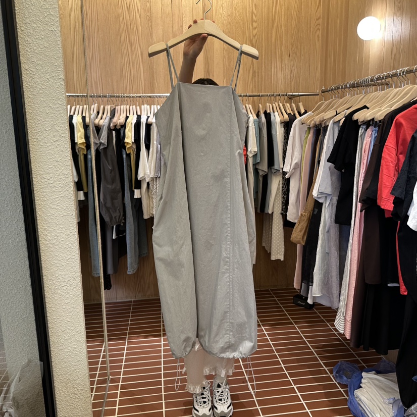 CHOI-L直郵韓國代購㊣女裝新品人氣時尚推薦25春夏連衣裙腰帶CHOI連衣裙圖色2