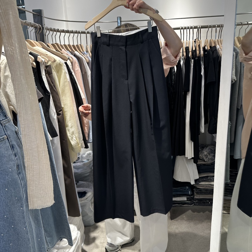 HABLE韓國直郵㊣東大門實拍女裝新品休閑時尚25春夏推薦休閑褲HABLE休閑褲圖色2