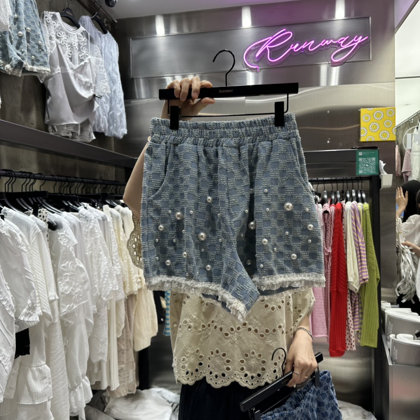 RUNWAY-런웨이韓國直郵㊣東大門實拍女裝新品推薦人氣短褲RUNWAY短褲圖色3