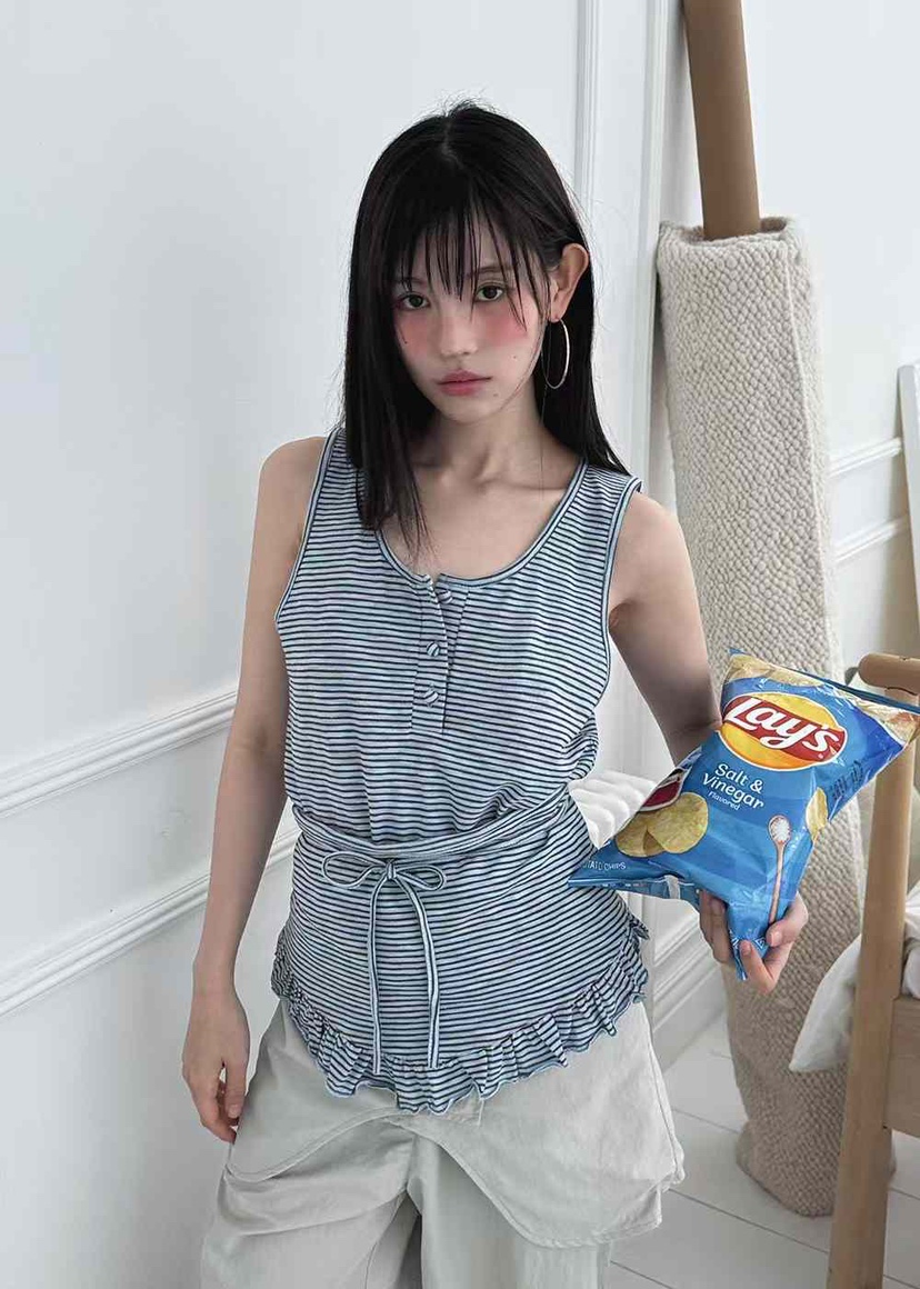 FOUNDATION直郵韓國代購㊣女裝新品時尚推薦休閑套裝兩件套FOUNDATION套裝