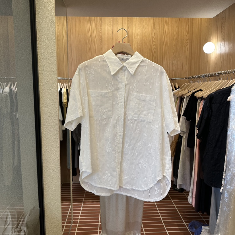 CHOI-L韓國㊣直郵東大門代購女裝新品熱賣推薦人氣襯衫蕾絲衫CHOI襯衫/蕾絲衫