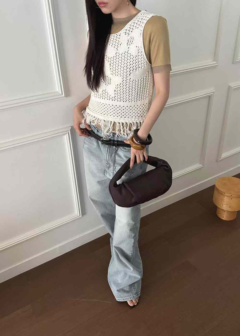 FOUNDATION直郵韓國代購㊣女裝新款熱賣時尚推薦人氣吊帶背心FOUNDATION吊帶/背心