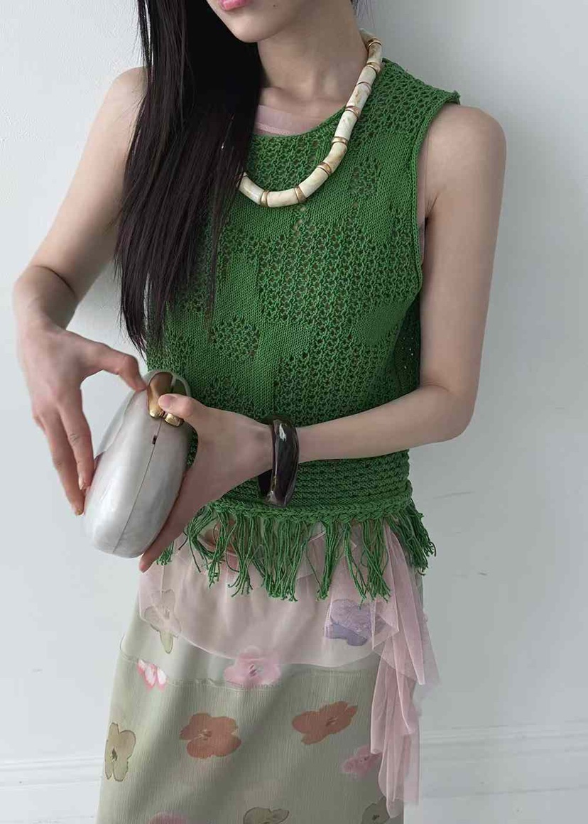 FOUNDATION直郵韓國代購㊣女裝新款熱賣時尚推薦人氣吊帶背心FOUNDATION吊帶/背心