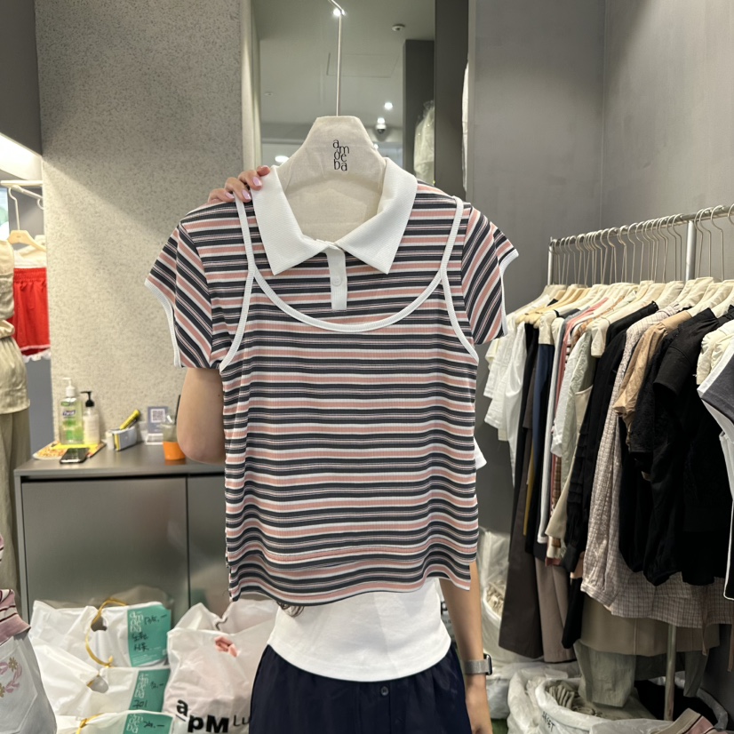 AMOEBA韓國直郵㊣東大門實拍女裝新品推薦25春夏套裝兩件套AMOEBA套裝