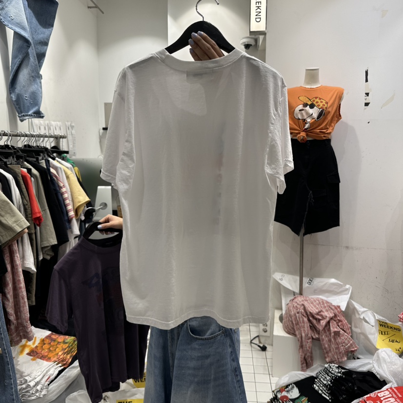 THE WEEKND韓國直郵㊣女裝新款時尚休閑人氣熱賣25春夏T恤THE WEEKNDT恤