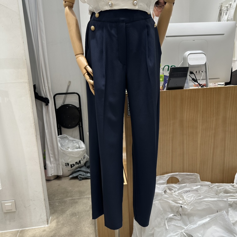 ENVY韓國直郵㊣東大門實拍女裝新品25春夏休閑熱賣人氣休閑褲ENVY休閑褲圖色2