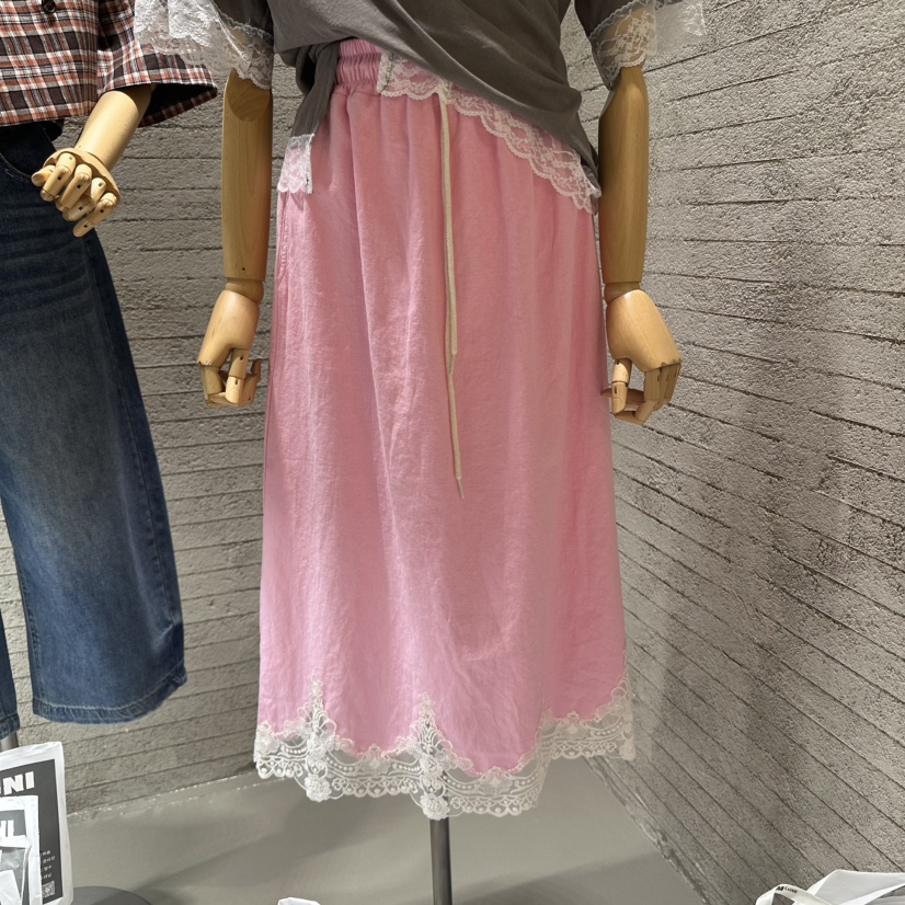 JUNI韓國㊣直郵東大門代購女裝新款熱賣時尚推薦25春夏長裙亞麻my juni長裙圖色1