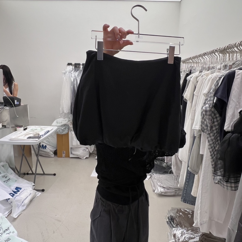 PADO直郵韓國代購㊣女裝新款休閑時尚25春夏推薦熱賣人氣短裙PADO短裙
