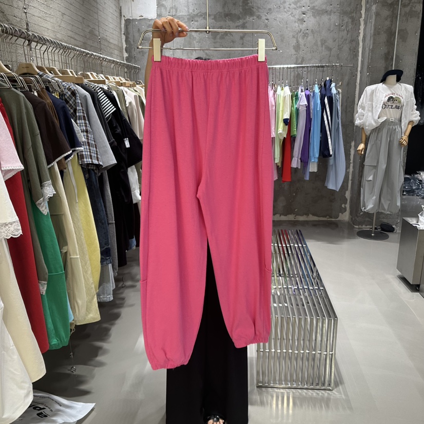 JUNI直郵韓國代購㊣女裝新款休閑熱賣推薦25春夏時尚休閑褲my juni休閑褲