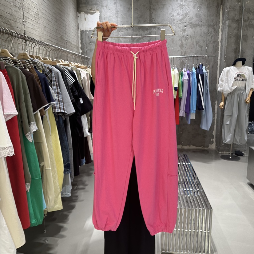 JUNI直郵韓國代購㊣女裝新款休閑熱賣推薦25春夏時尚休閑褲my juni休閑褲圖色1