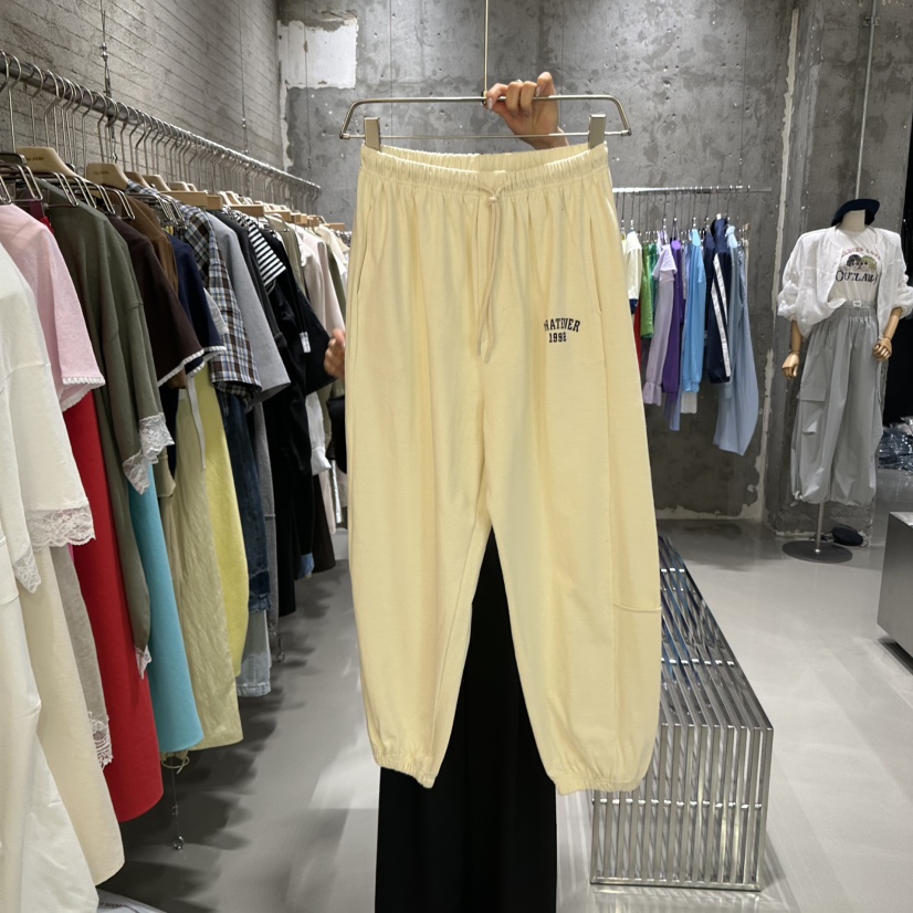 JUNI直郵韓國代購㊣女裝新款休閑熱賣推薦25春夏時尚休閑褲my juni休閑褲圖色3