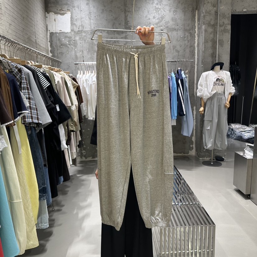 JUNI直郵韓國代購㊣女裝新款休閑熱賣推薦25春夏時尚休閑褲my juni休閑褲圖色4