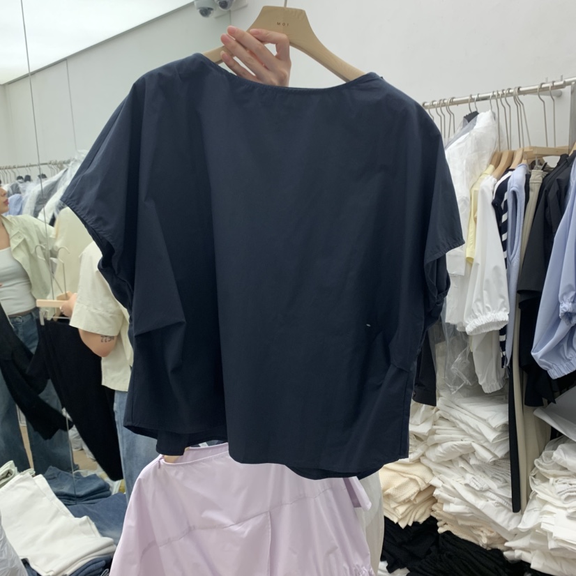 MOI-A韓國㊣直郵東大門代購女裝新品25春夏時尚襯衫蕾絲衫MOI-A襯衫/蕾絲衫圖色2