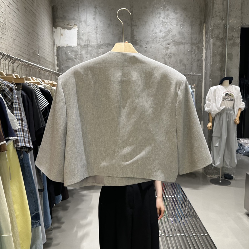 JUNI直郵韓國代購㊣女裝新品熱賣人氣休閑推薦時尚25春夏夾克my juni夾克