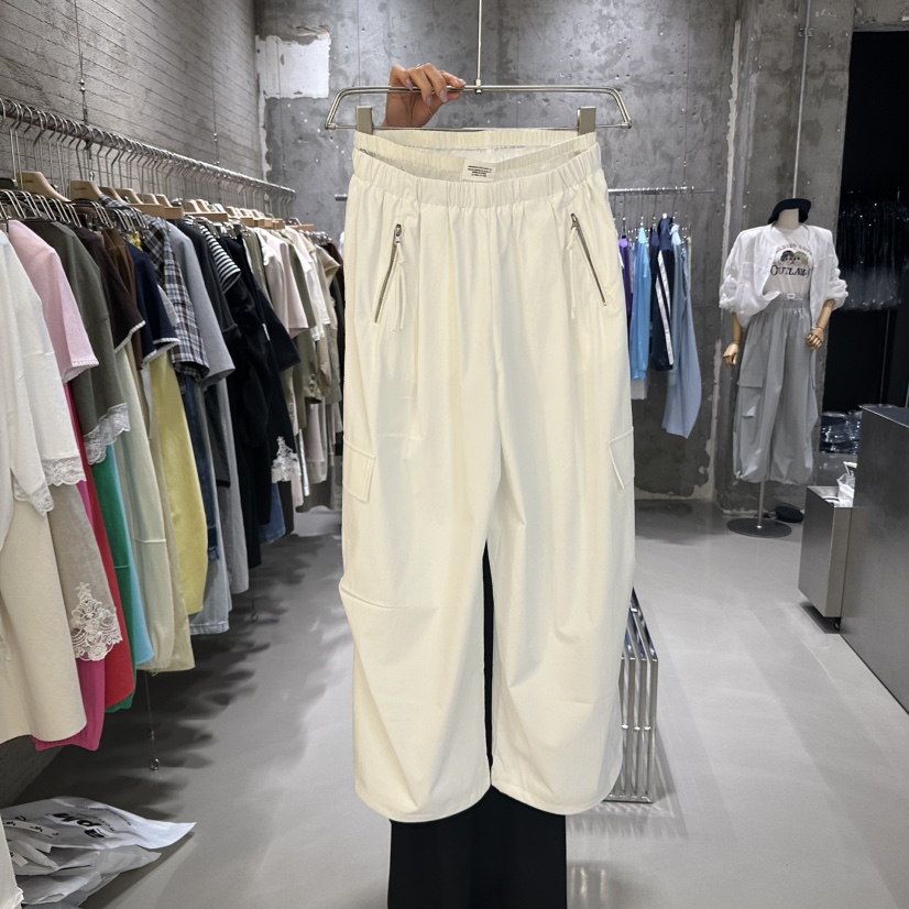 JUNI韓國直郵㊣女裝新款時尚休閑推薦25春夏人氣熱賣休閑褲my juni休閑褲圖色1