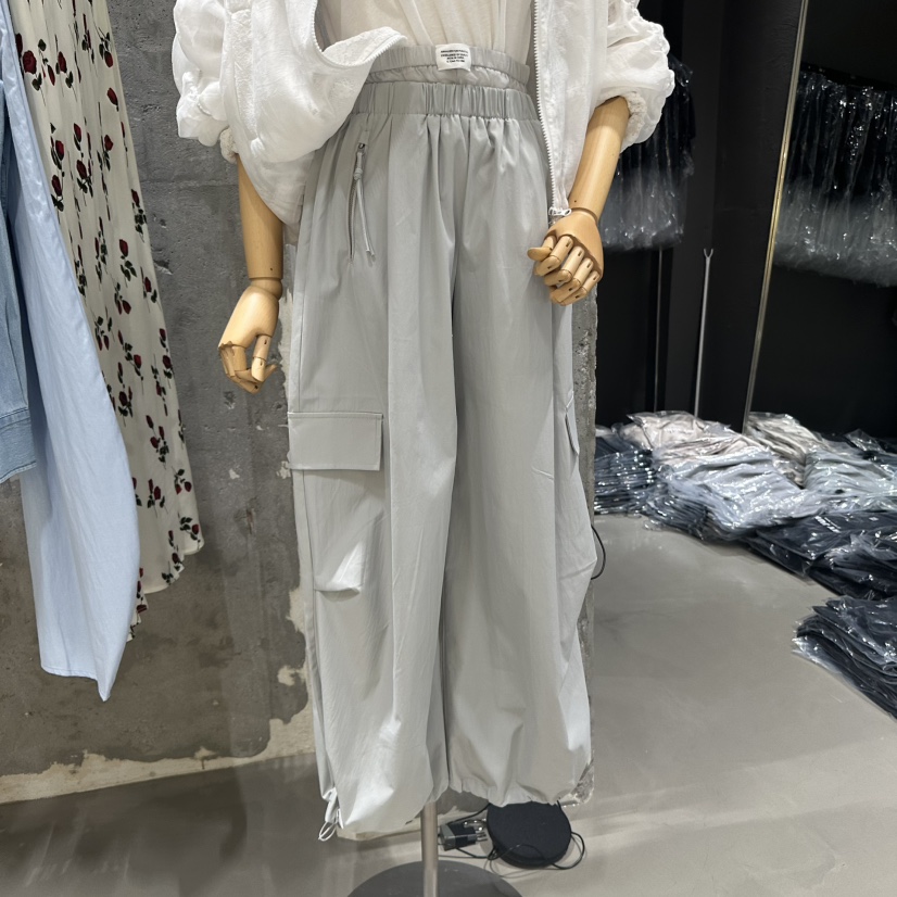 JUNI韓國直郵㊣女裝新款時尚休閑推薦25春夏人氣熱賣休閑褲my juni休閑褲圖色3