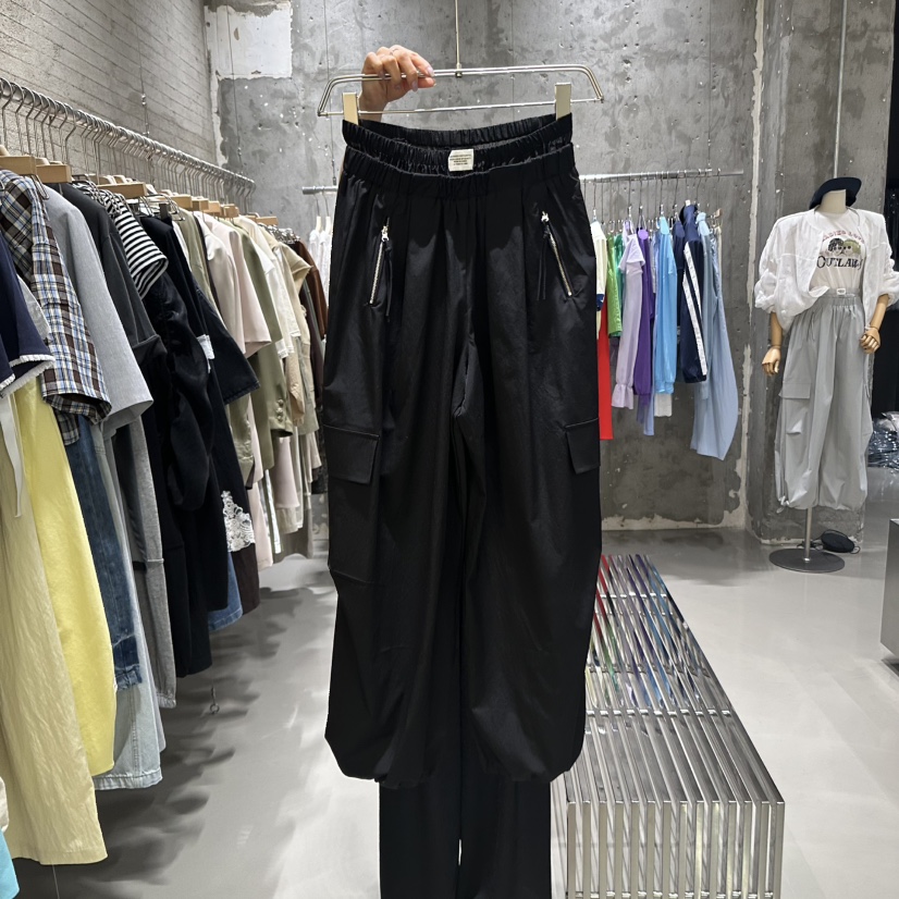 JUNI韓國直郵㊣女裝新款時尚休閑推薦25春夏人氣熱賣休閑褲my juni休閑褲圖色4