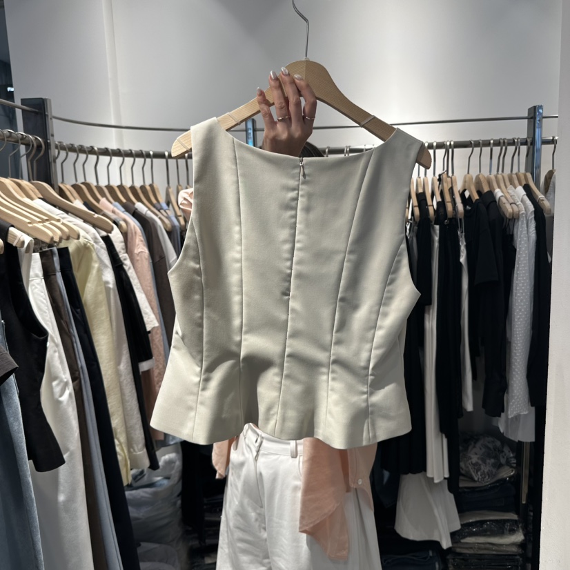 HABLE韓國㊣直郵東大門代購女裝新品25春夏人氣推薦吊帶背心HABLE吊帶/背心