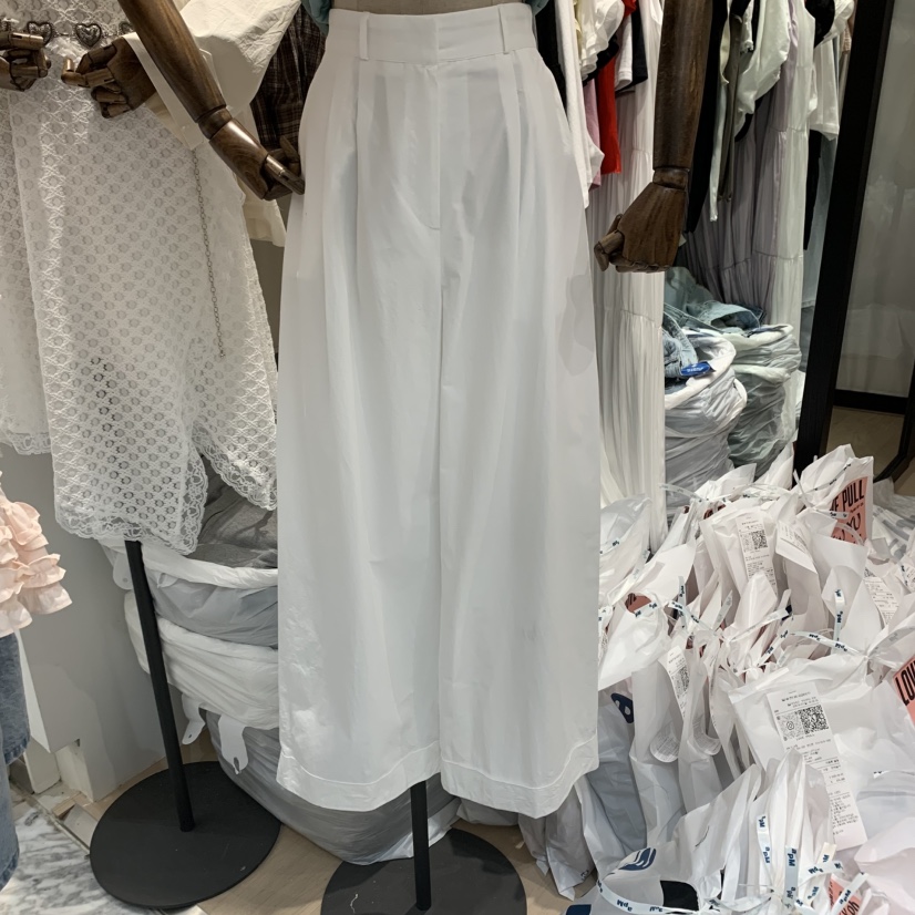 LOVE PULL韓國㊣直郵東大門代購女裝新品熱賣推薦休閑褲復古LOVE PULL休閑褲圖色3