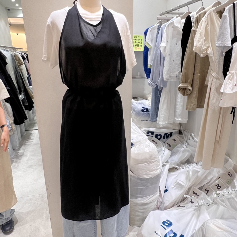 ASOME韓國㊣直郵東大門代購女裝新款人氣休閑連衣裙不含內搭A.SOME連衣裙