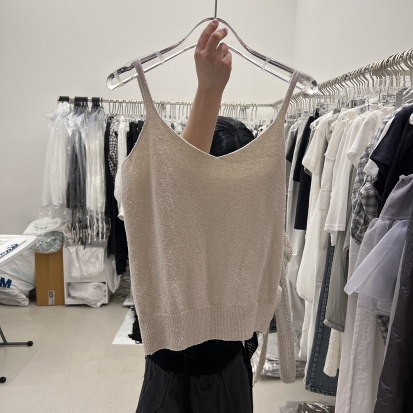 PADO韓國㊣直郵東大門代購女裝新款熱賣25春夏休閑吊帶背心PADO吊帶/背心圖色3