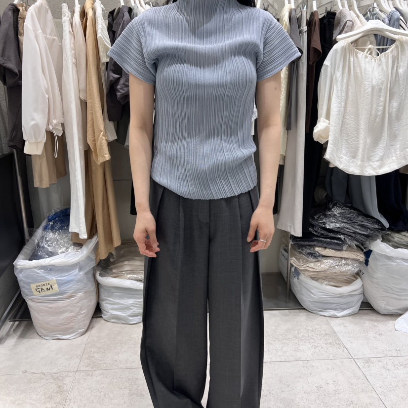 BRONZE韓國直郵㊣女裝新款推薦休閑時尚熱賣人氣25春夏T恤褶皺BRONZET恤圖色3