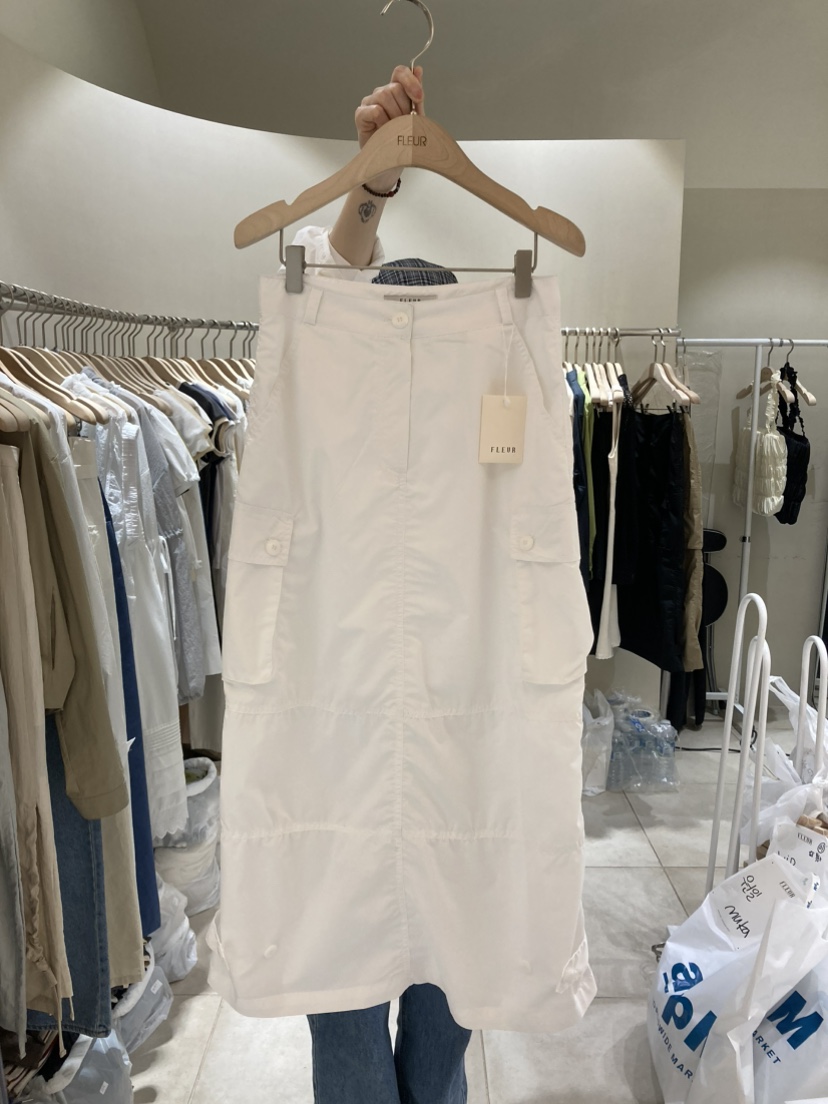 FLEUR-P韓國直郵㊣東大門實拍女裝新款25春夏熱賣時尚長裙FLEUR長裙圖色3